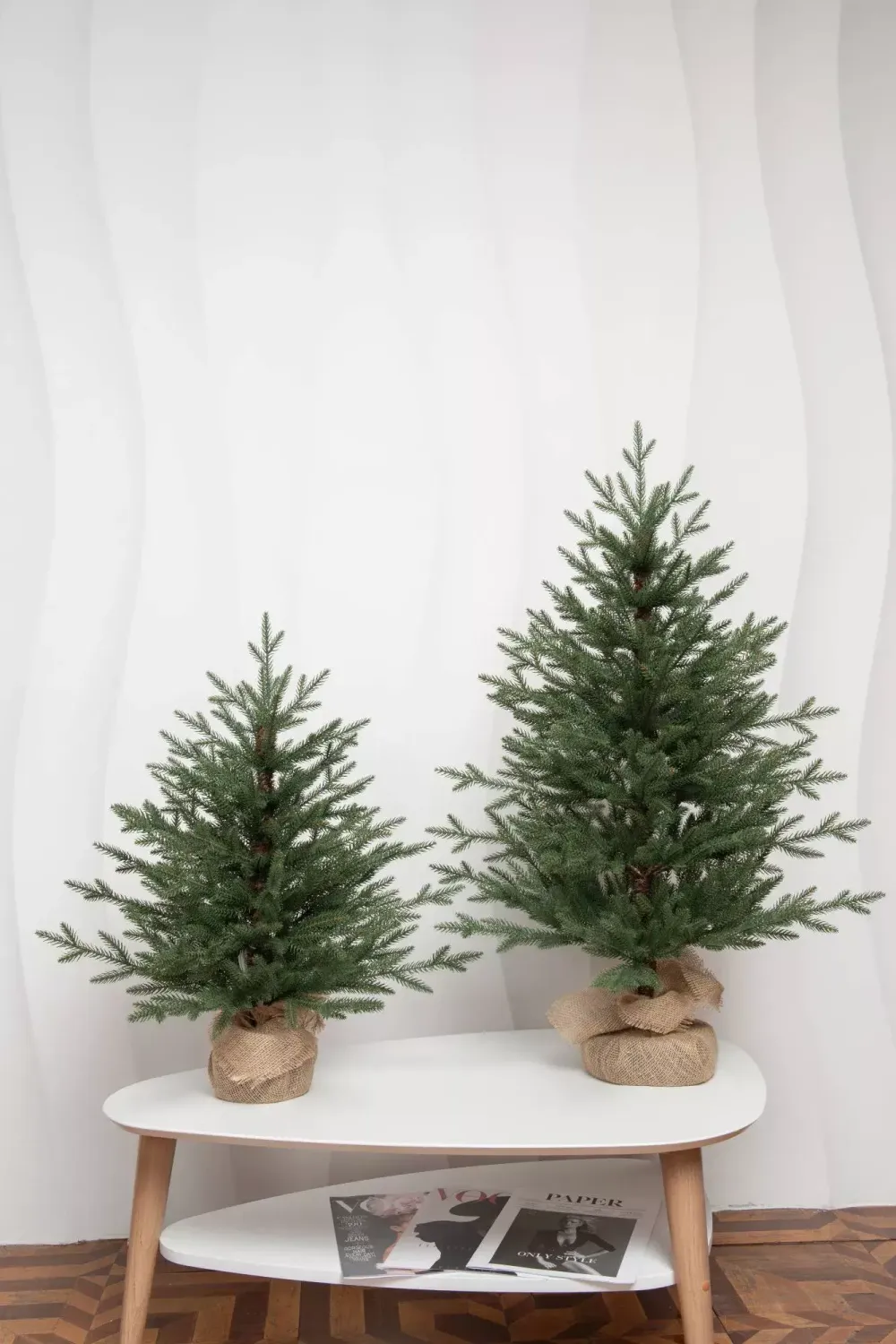 настольные мини елки маленькие