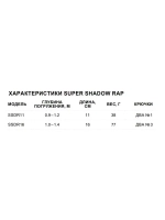 Воблер Super Shadow Rap 11, 11см, 38гр, цвет HTIP