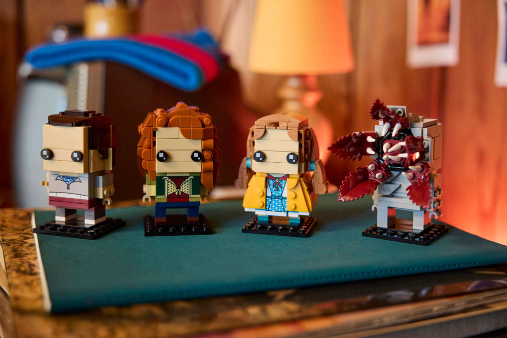 Конструктор LEGO BrickHeadz 40879 Eleven, Max, Demogorgon and Holly Figures