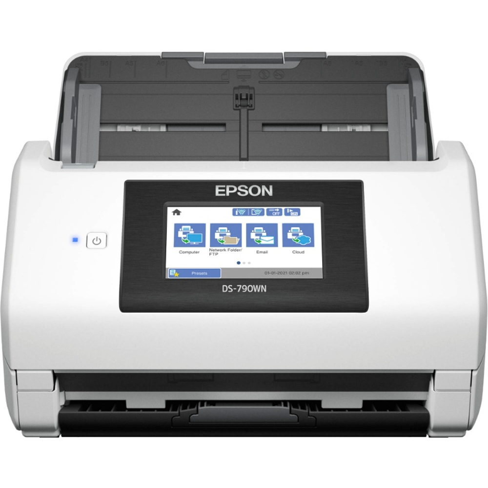 Сканер Epson WorkForce DS-790WN, A4, 45 ppm, WiFi