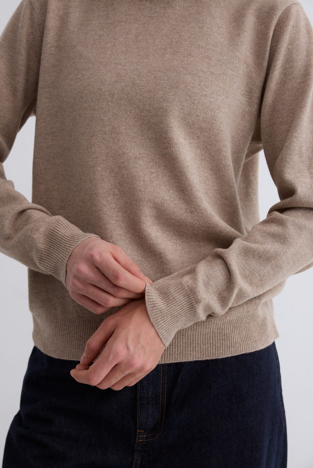 Джемпер Марта из кашемира, шёлка и мериноса