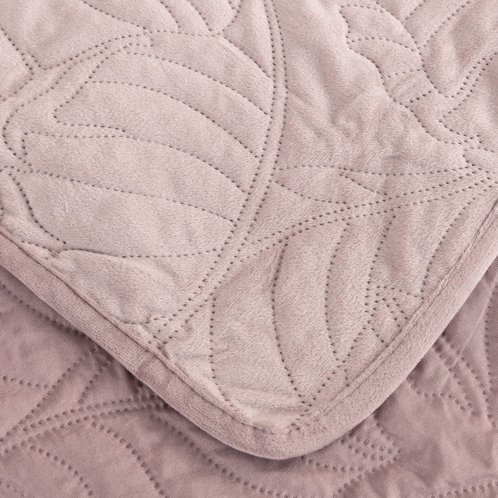 Покрывало 240х260 и 2 наволочки 50х70 Sofi De MarkO Мелисса пепельная роза