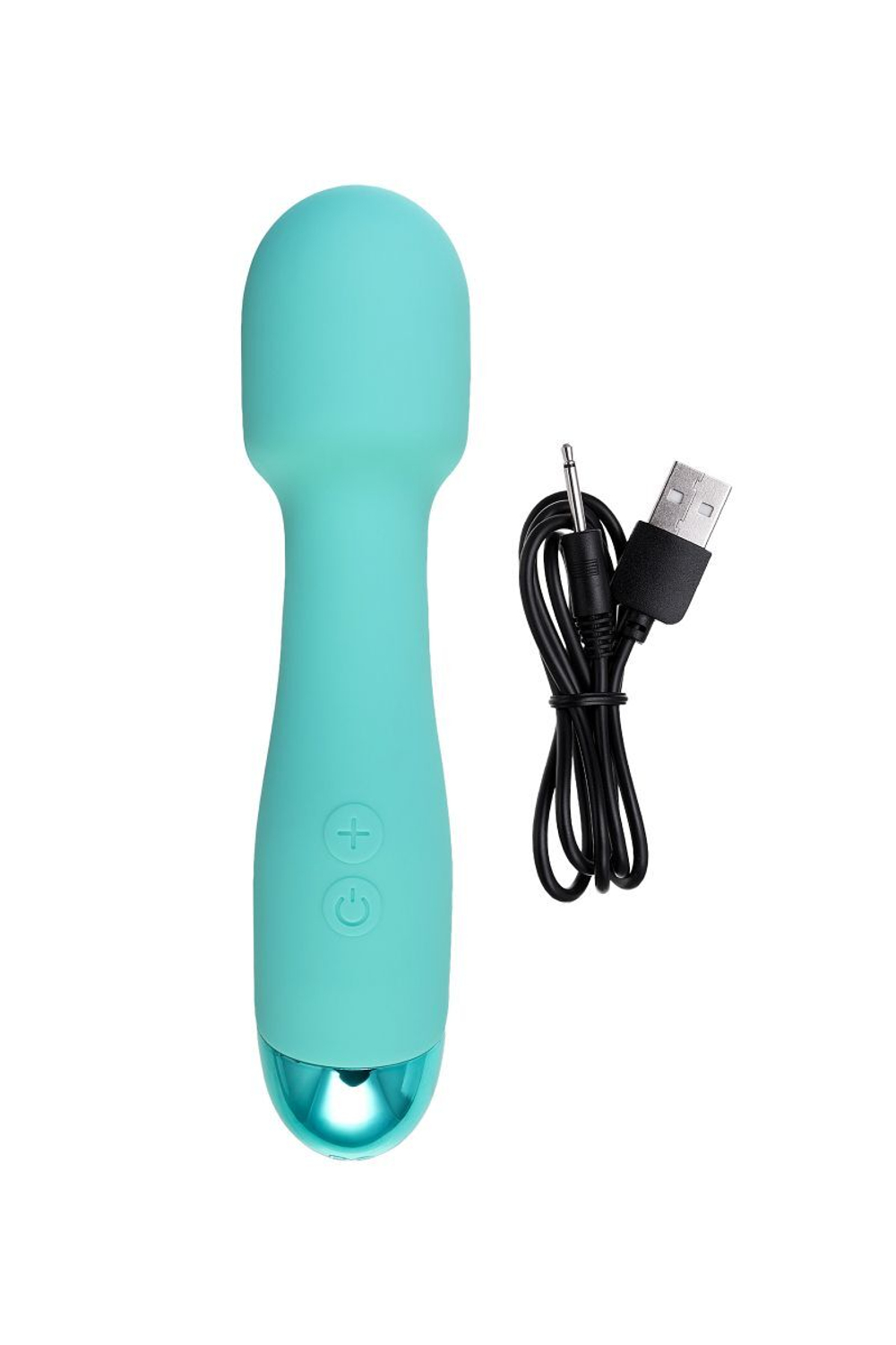 Мятный клиторальный стимулятор  Дрючка-удовольствие  - 18,5 см.