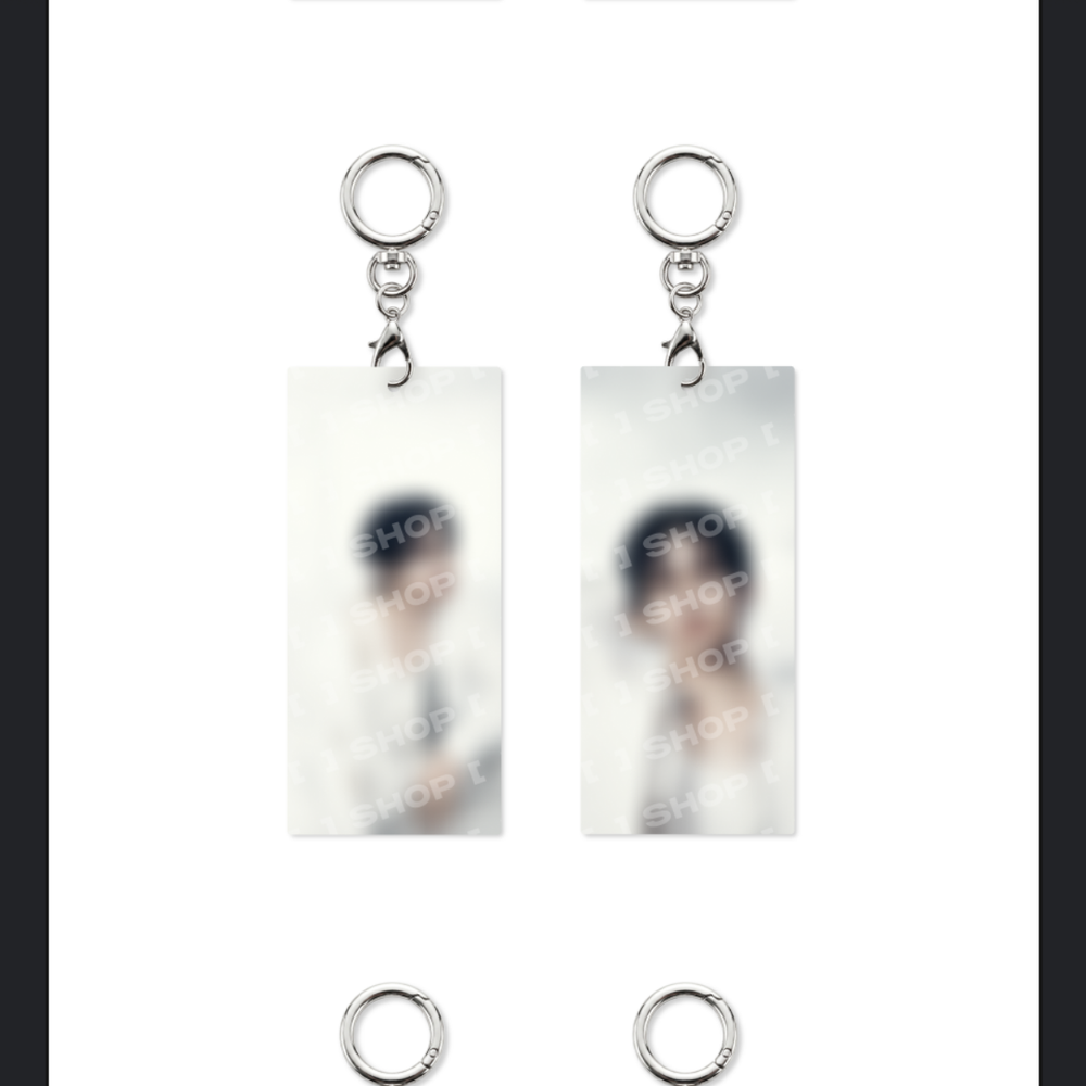 Мерч Stray Kids SECRET ACRYLIC KEYRING - RUN IT (брелок)