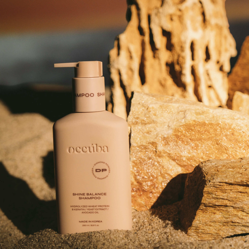 Occuba Shine balance Шампунь балансирующий 250мл для жирных волос