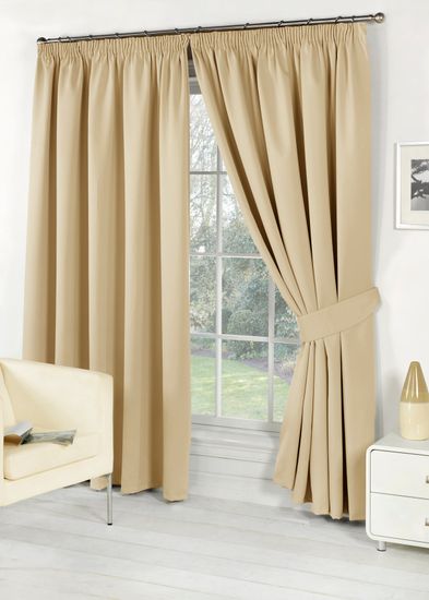 Classic Blackout (Champagne) Шторы из однотонного матового блэкаута
