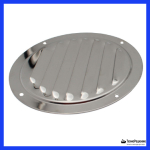 Вентиляционная решетка круглая для лодок/ вентиляционная решетка для бани, 102 мм нержавеющая сталь