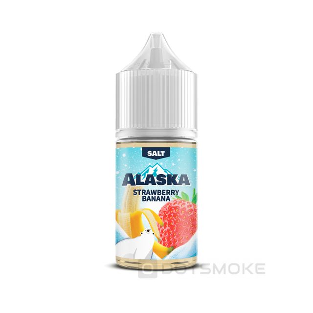 Alaska Salt 30 мл - Strawberry Banana (12 мг)