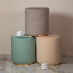 Банкетка ENZO Smoke Голд