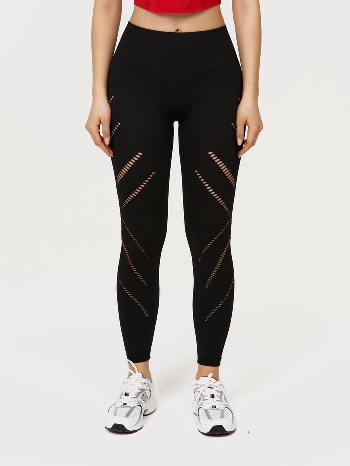 Легинсы бесшовные с перфорацией