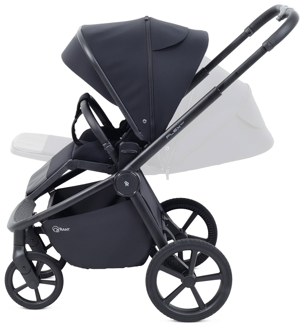 Детская коляска Rant Flex Therm Soft 2 в 1 Midnight Black