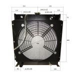 Радиатор охлаждения Yangdong Y4102D; TDY 30 4L/Radiator Yangdong Y4102