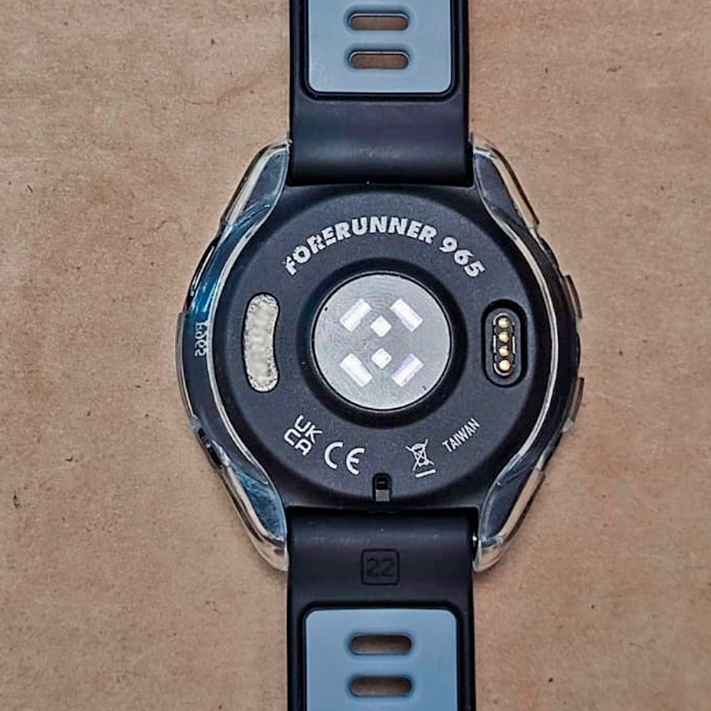 Чехол бампер для Garmin Forerunner 965 (Прозрачный)