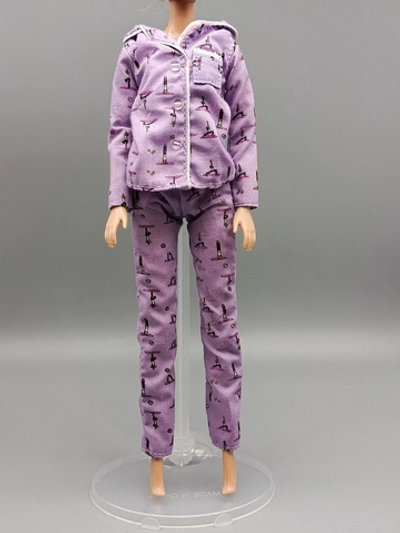 Одежда для куклы Барби винтаж коплект ( пижама)