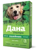 ДАНА УЛЬТРА Ошейник от блох и клещей для собак, 60 см