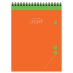 Блокнот  BG "Bright light" на спирали, А5, 80 листов в клетку