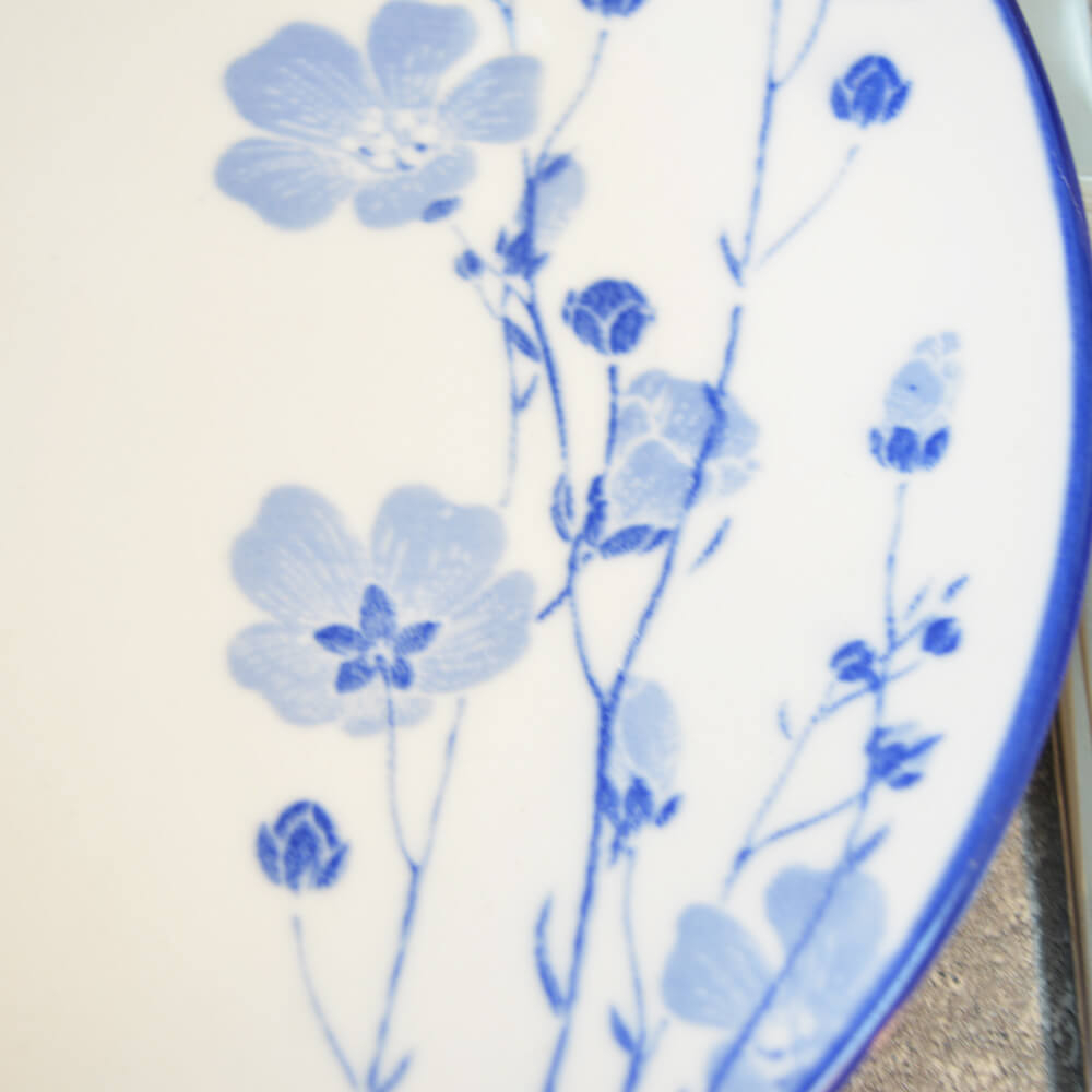 Тарелка 20см Синяя вуаль