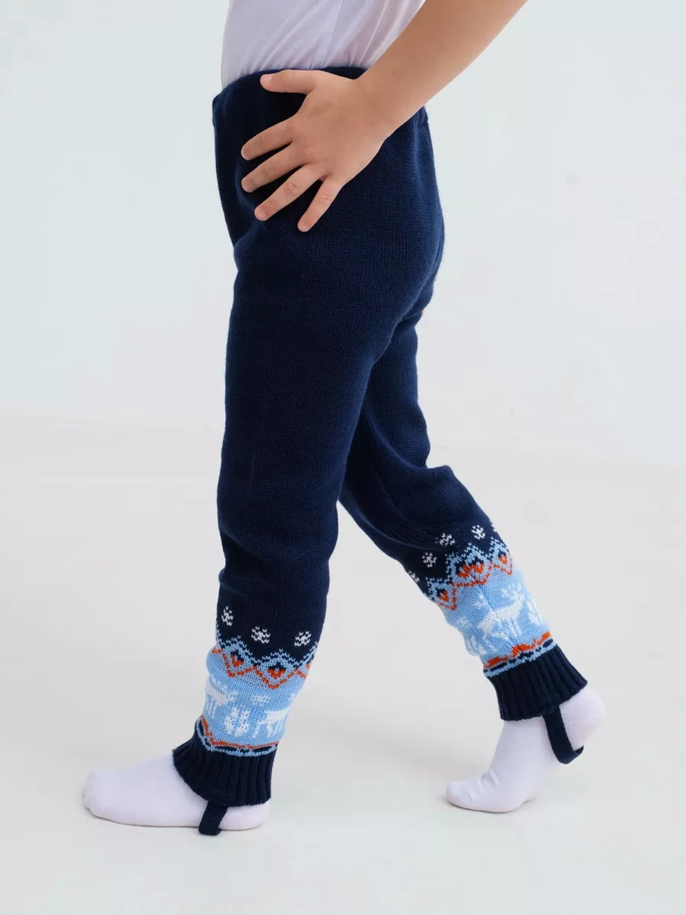 Рейтузы вязаные с орнаментом