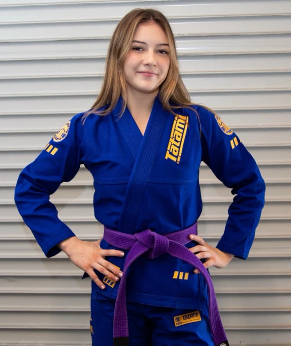 Кимоно женское Tatami BLUE & CHAMPION GOLD