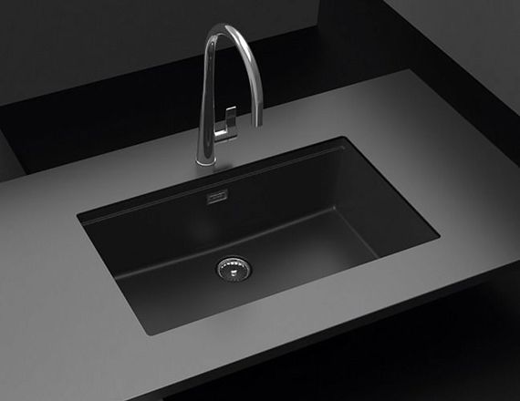 Мойка SCHOCK Greenwich 80 Cristadur (подстольный монтаж) магма