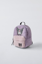Рюкзак из искусственного меха kuromi © sanrio