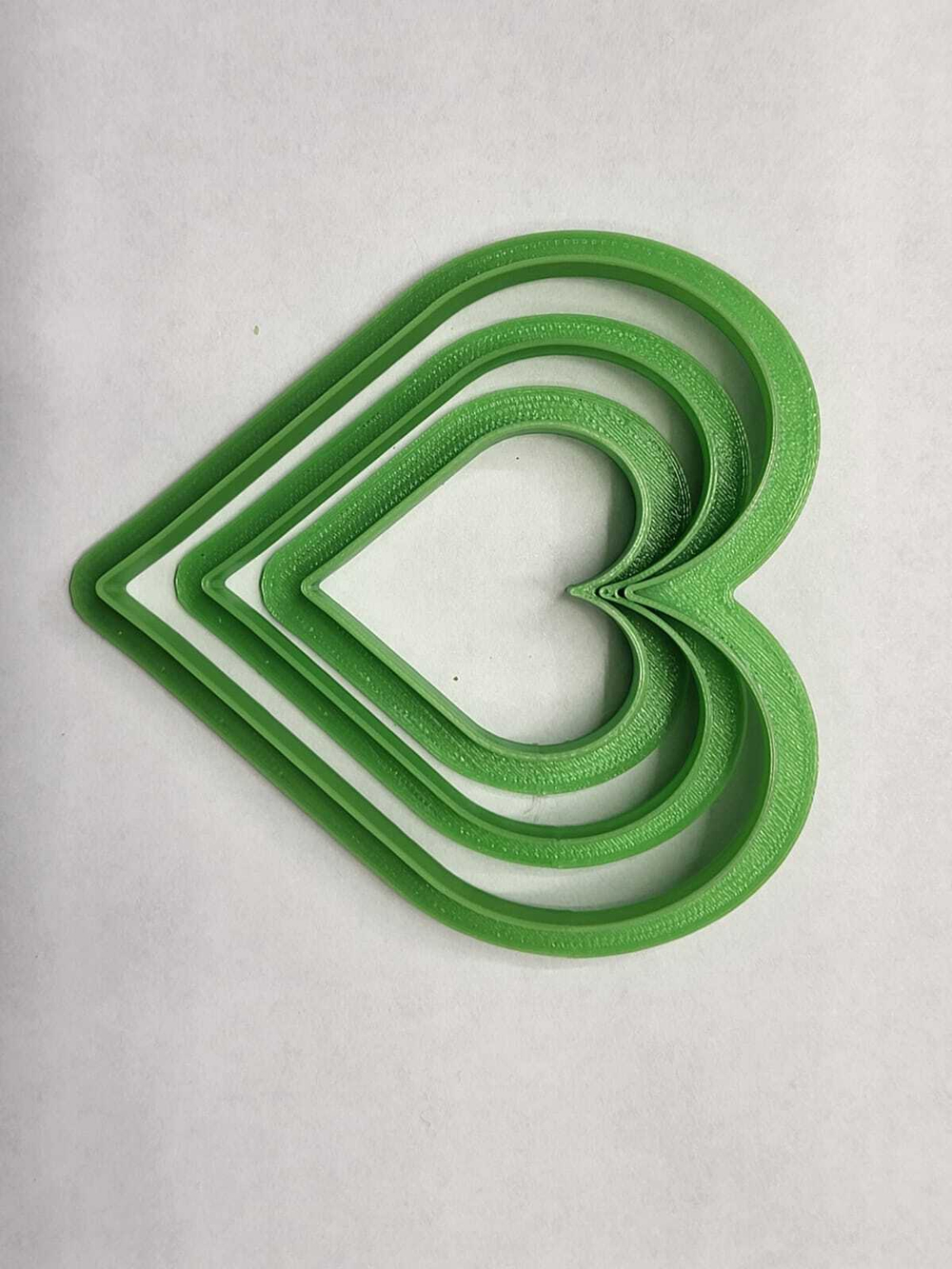 Комплект форм для печенья "Сердца 3"