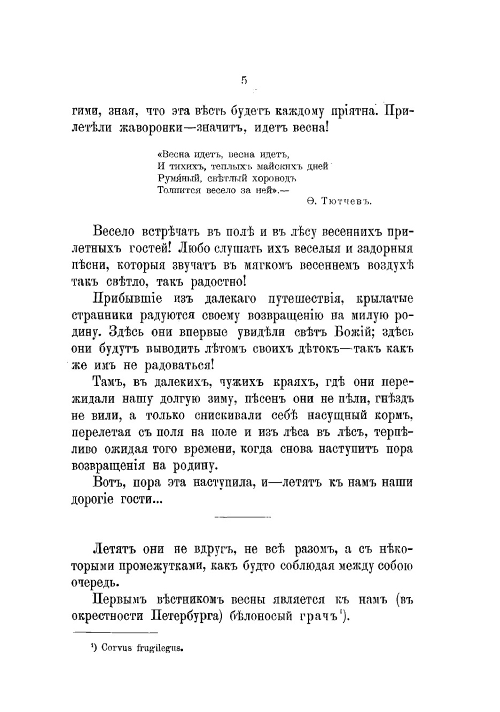 О наших перелетных птицах. Чтение для народа | Кайгородов Дмитрий Никифорович