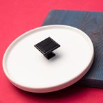 Ручка-кнопка, матовый черный