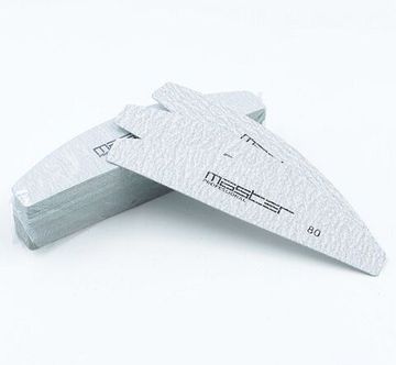 Пилка MASTER Professional сменные файлы к полукруглой (мини) пилке 80гр.50шт
