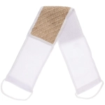 Мочалка для тела «ULTRAMARIN TORONTO», комбинированная, цвет белый, 70*11см