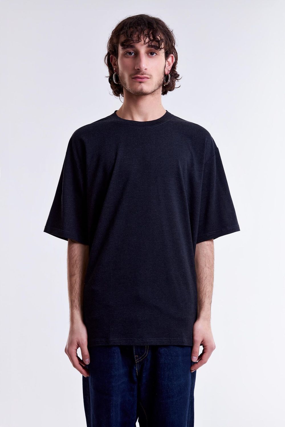 Футболка Гербарий БЛАНК Меланж Темно-Серая