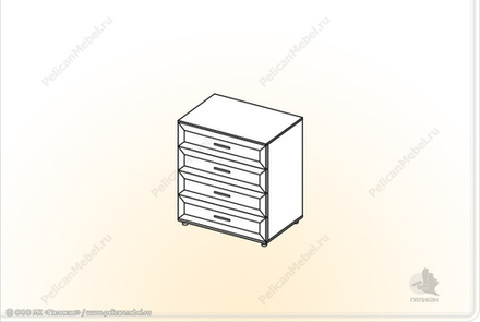 Комод Классика КМ