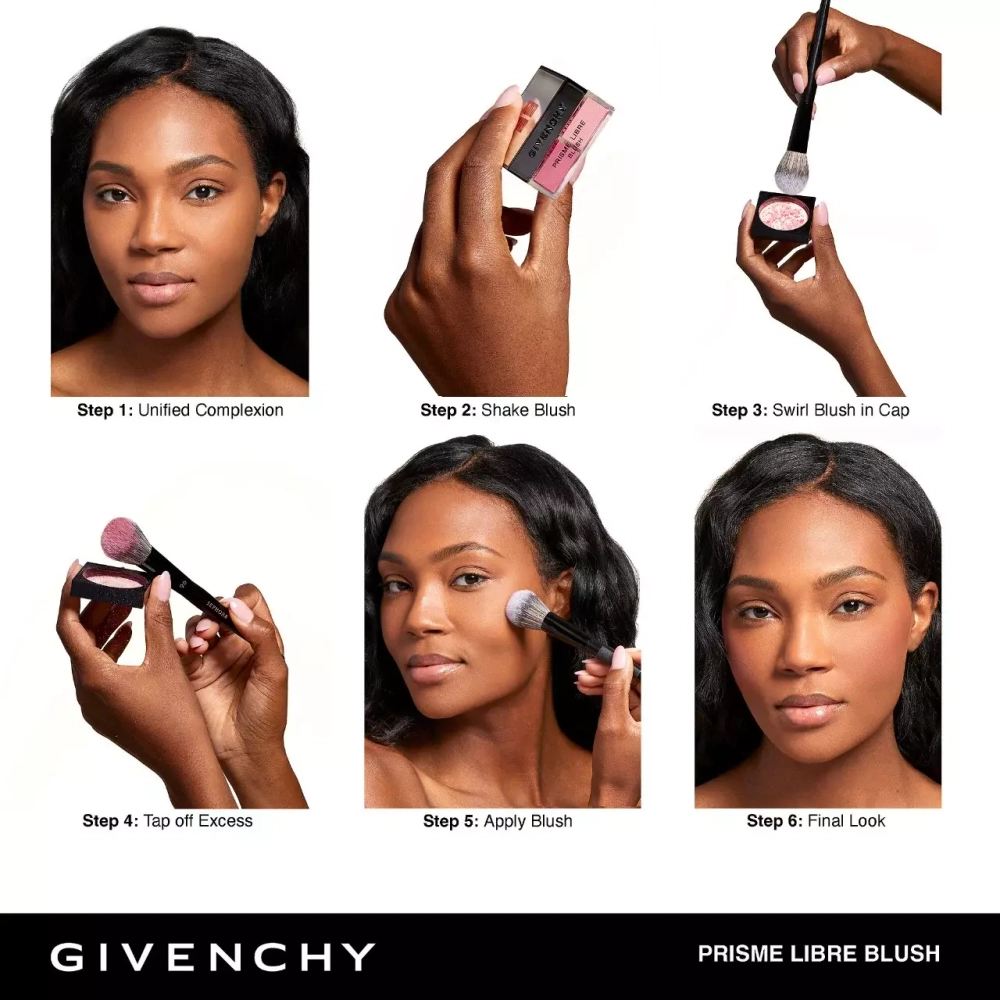 Givenchy Prisme Libre Loose Powder Blush 12H Radiance - Taffetas Rosé