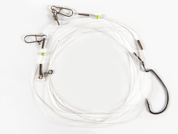 Поводок отводной флюорокарбон Feeder Concept ОКУНЬ 2шт