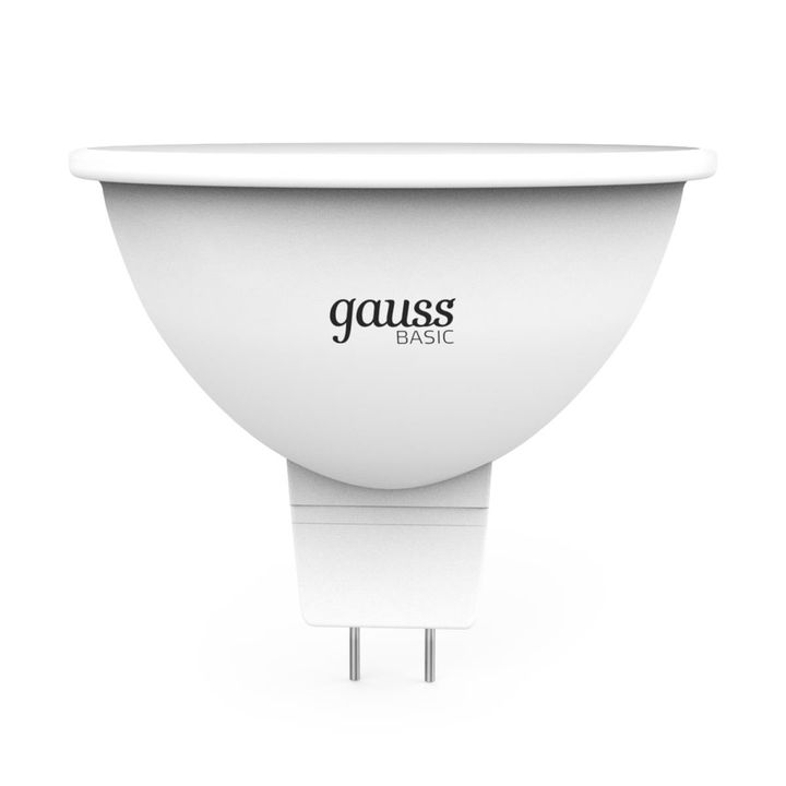 Лампа светодиодная Gauss GU5.3 9W 4100K матовая 11529