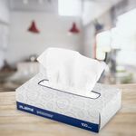 Салфетки косметические 100 штук в картонном боксе, 2-слойные, LAIMA/ЛАЙМА, 19,5х20 см, 126909