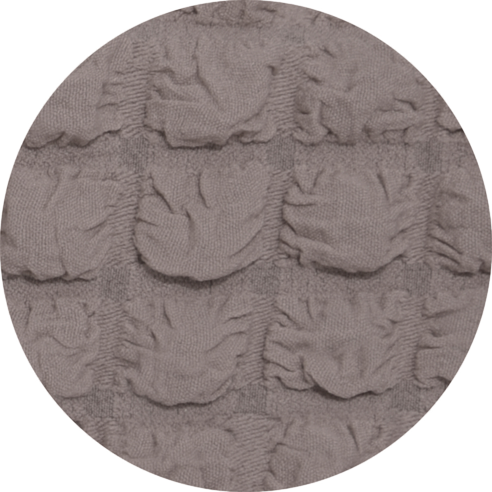 Чехол на кресло с оборкой Стандарт, цвет Капучино