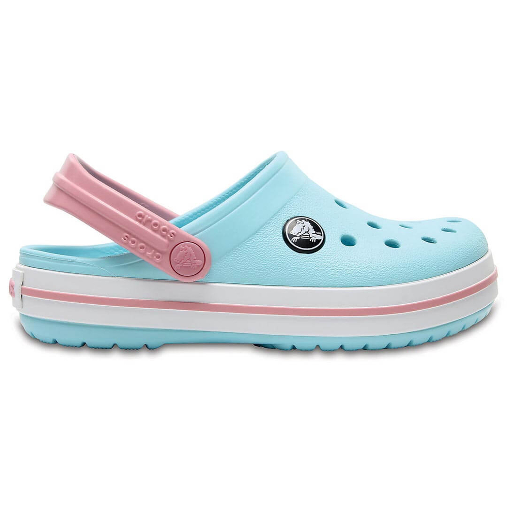 Сабо детские Crocs Crocband Ice Blue White