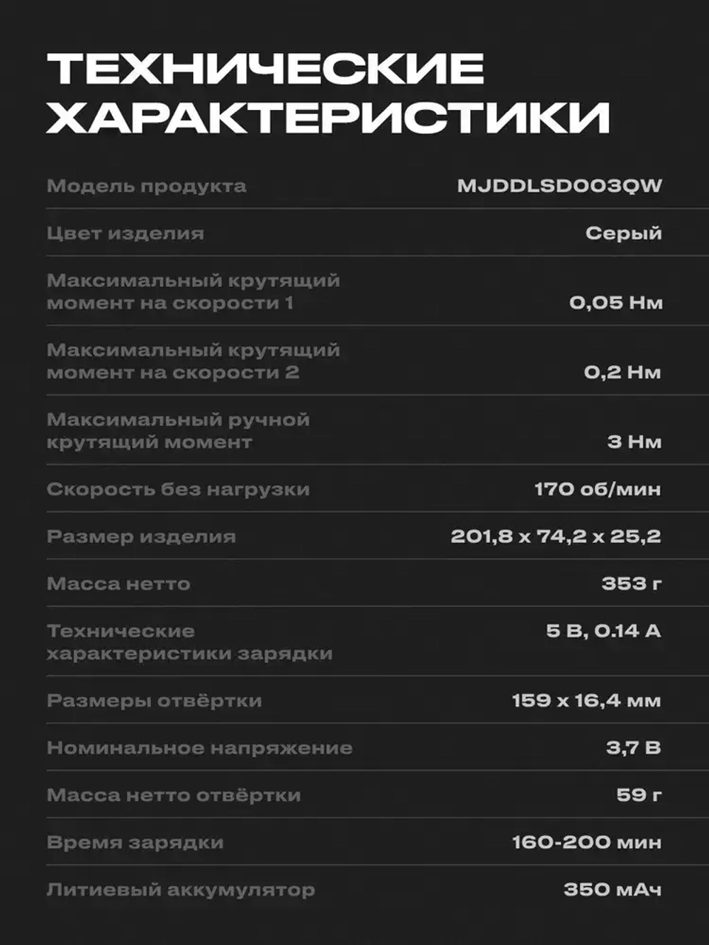 Отвертка Xiaomi аккумуляторная 24в1 MiJia Electric Screwdriver набор для точных работ