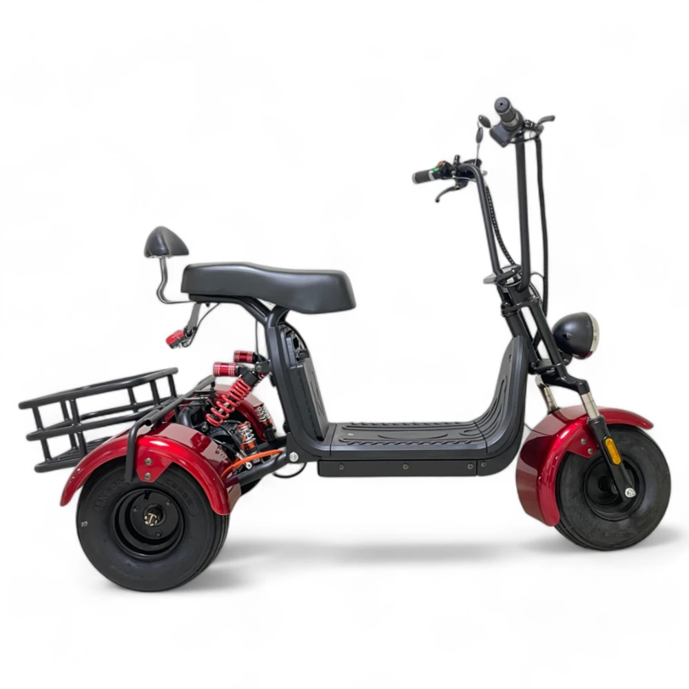 Электротрицикл CityCoco X5 trike mini красный