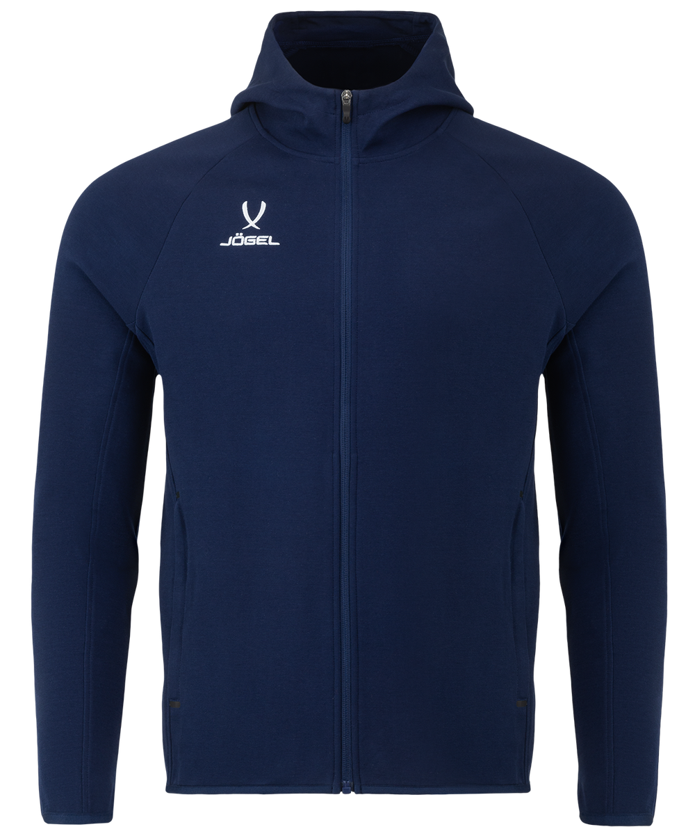 Худи на молнии ESSENTIAL Athlete Hooded FZ Jacket, темно-синий
