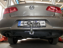 Фаркоп оцинкованный Galia V071C для Volkswagen Passat B6 2005-2010, Passat B7 2010-2015, Passat CC 2012-, Passat Alltrack B7 2012-2015(паспорт и сертификат в комплекте)(без электрики)