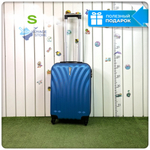 Маленький чемодан L'Case Phuket, синий, S