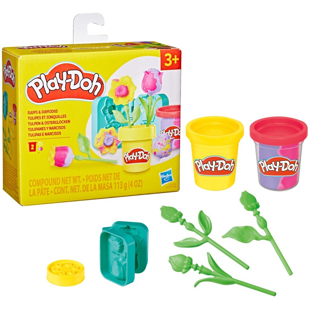 Play-Doh Ciastolina TULIPS AND DACONUTS Набор с аксессуарами G2478