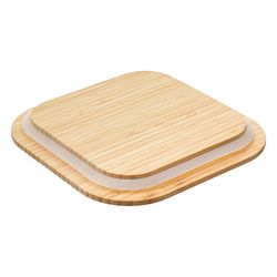 Контейнер для запекания и хранения Eco Store с крышкой из бамбука, 1100 мл