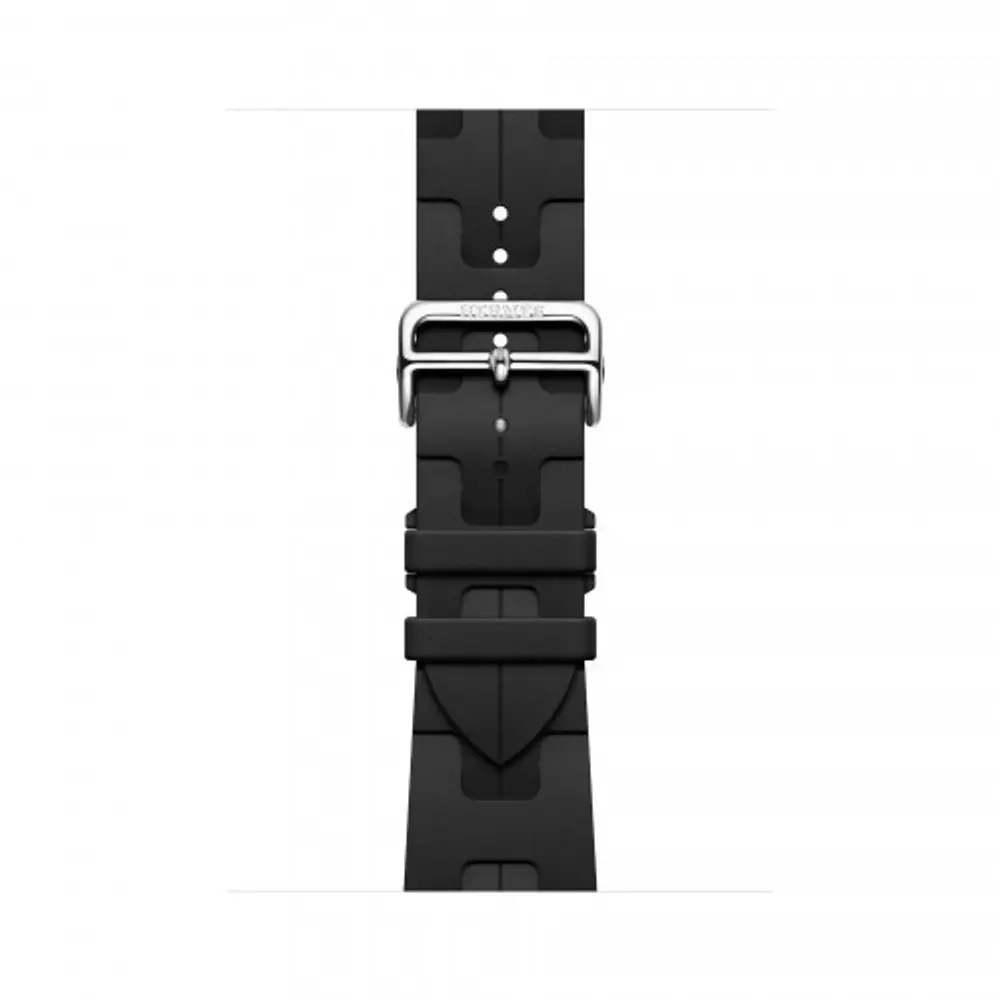 Apple Watch Series 9 Hermes 45 mm, спортивный ремешок Kilim черный