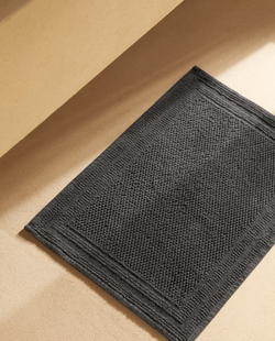 ZARA HOME ХЛОПКОВЫЙ КОВРИК ДЛЯ ВАННОЙ, СЕРЫЙ