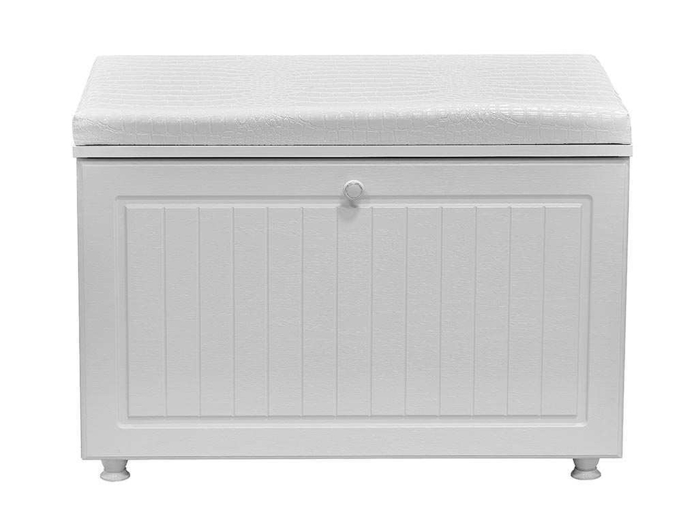 Тумба под обувь (ш.800) Монако МН-22 белое дерево