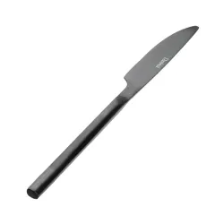 Нож столовый 22 см матовый черный цвет Black Sapporo PVD P.L. - Davinci [12]