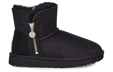 UGG Угги Bailey Zip Mini, черный